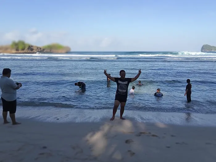Pantai pos pink 1