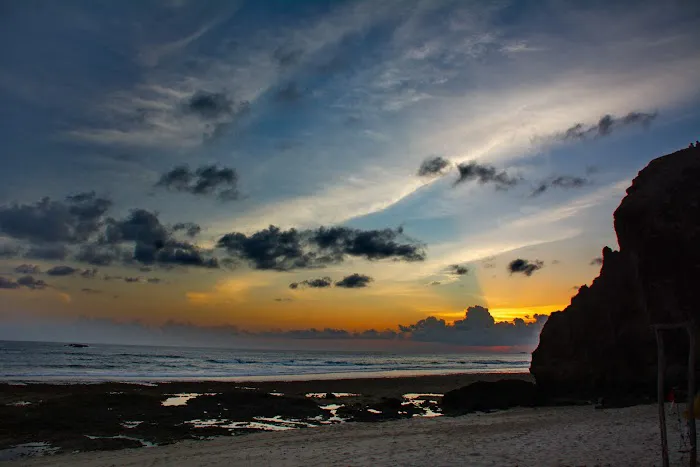 Sunset view hill 0