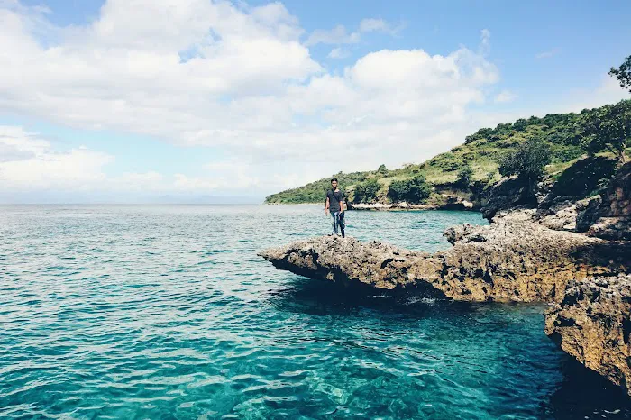 Penyebrangan Ke Pink beach lombok 4