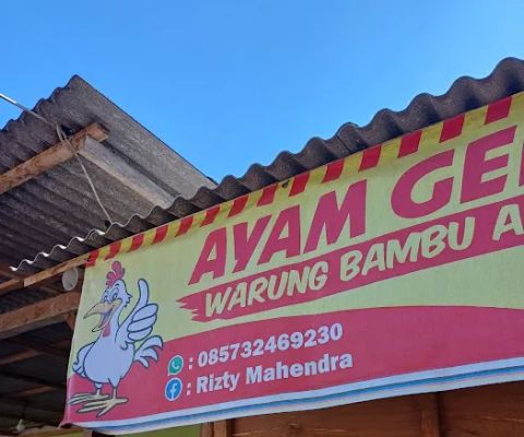 Warung Bambu Ayam Geprek Alas Purwo