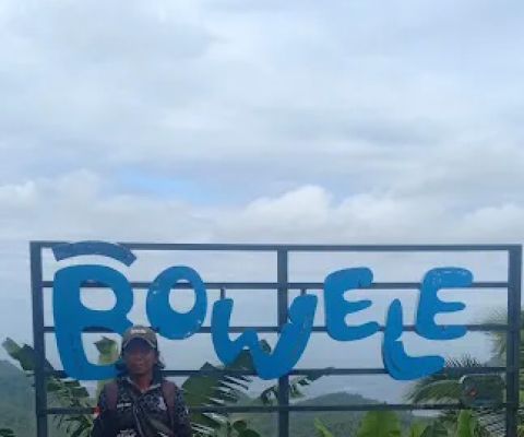 Tugu Selamat Datang Desa Wisata Bowele