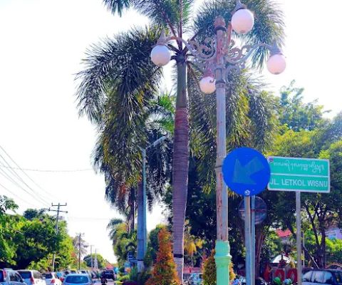 Taman Median Jalan Letkol Wisnu
