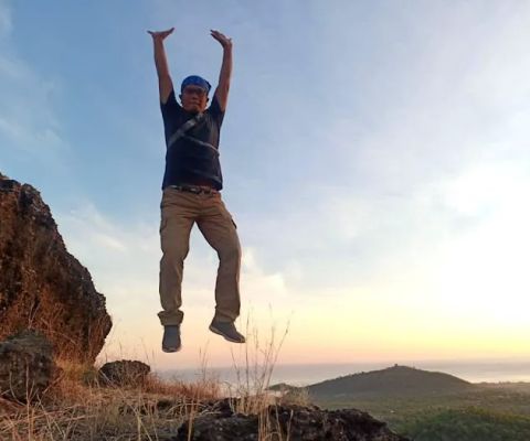 Trekking mountain