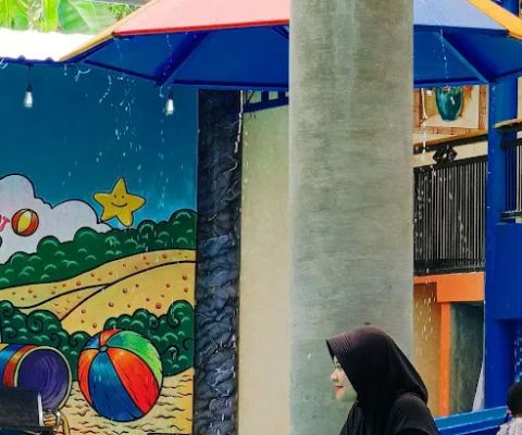 Kolam renang rehat