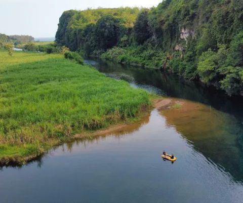 Sunyi Biru Jebring River